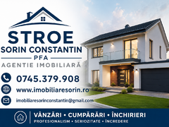 Servicii imobiliare profesionale - Stroe Sorin Constantin PFA